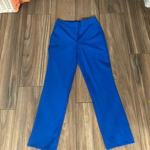 NWOT House of Harlow royal blue slacks size 4